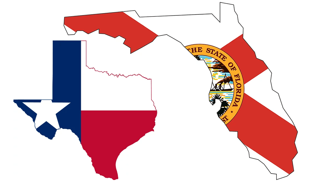 10 Key Reasons Why People Are Moving to Texas and Florida